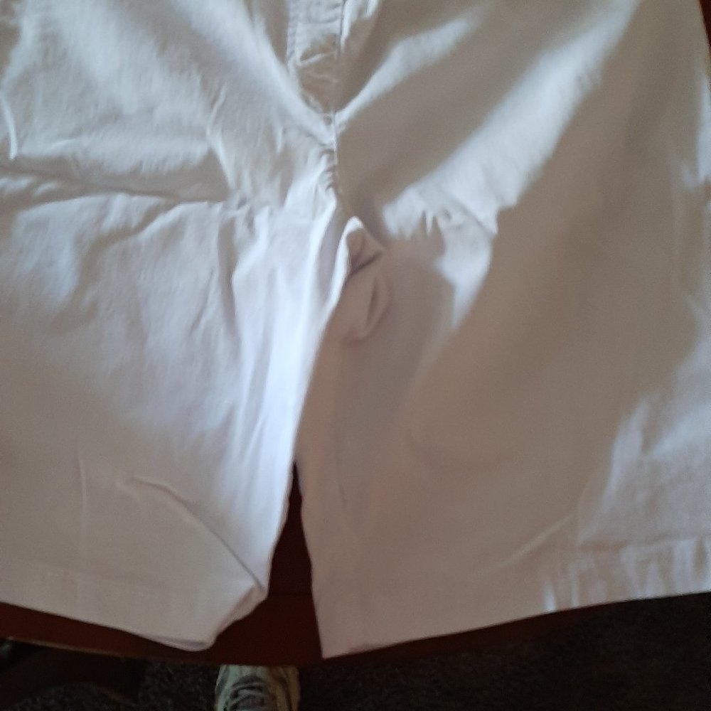 white shorts